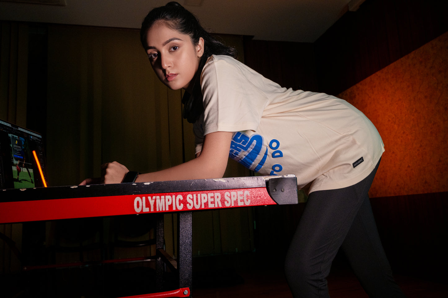 NACKERS Women's White Smoke 100% Interlock Soft Touch Cotton Unisex Regular Tshirt