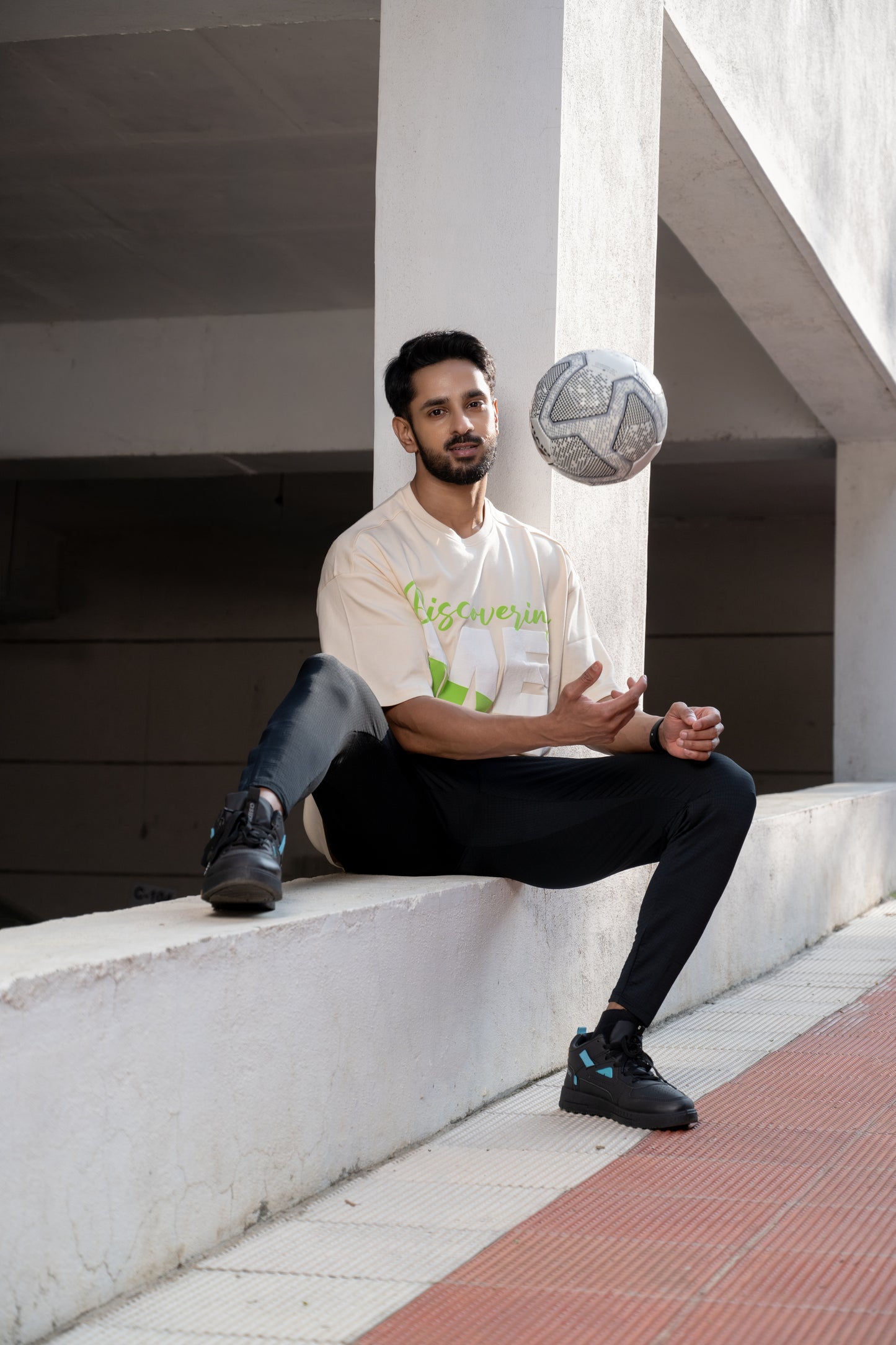 NACKERS Men's White Smoke 100% Interlock Soft Touch Cotton Unisex Oversized Tshirt