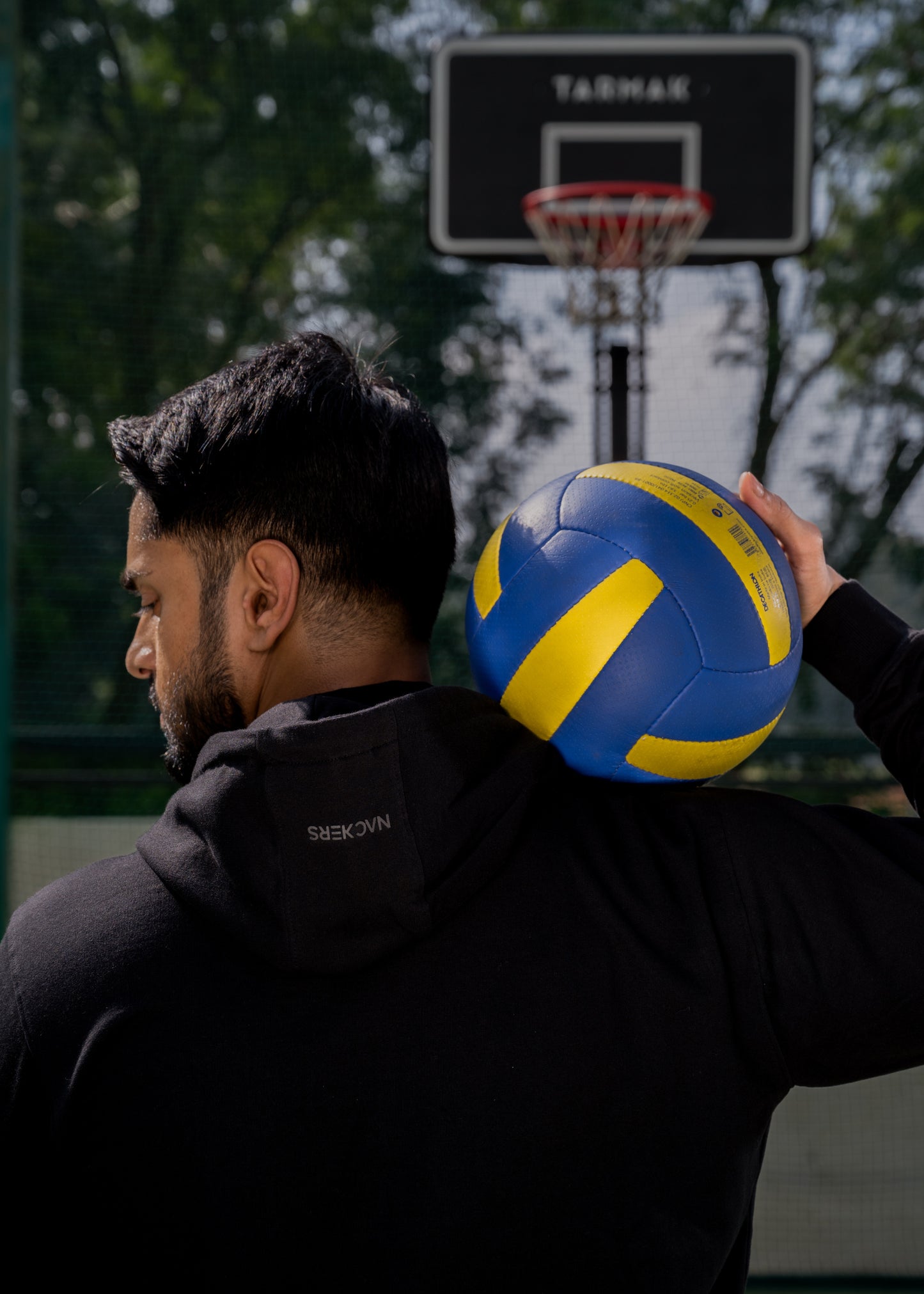 NACKERS Men's Black 100 % Premium Cotton Full Sleeves Hoodies