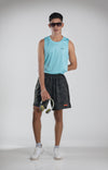 NACKERS Mens Olive Polyster Camou Jacquard Shorts for Casual, Sports, Gym Sessions