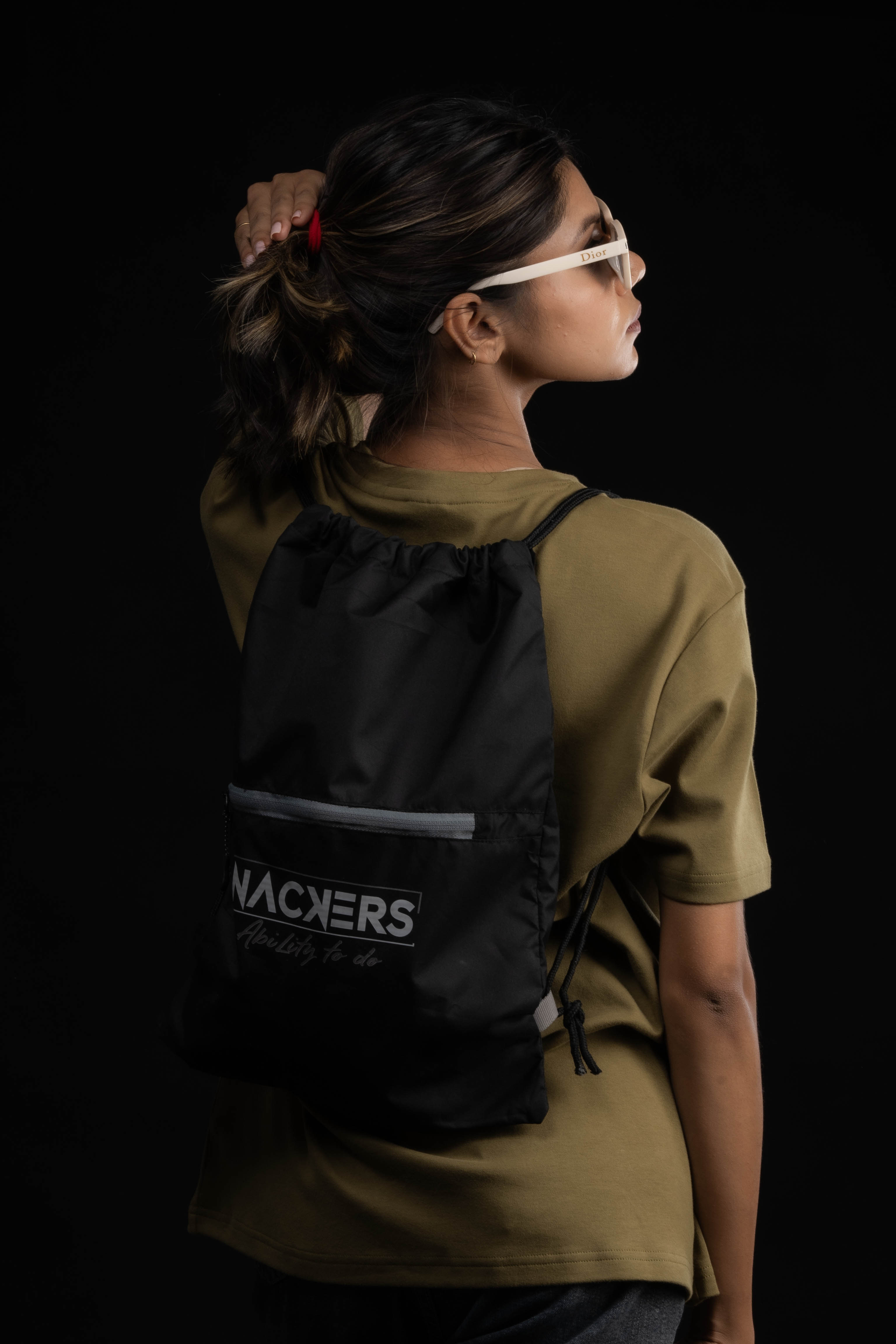 NACKERS Gym Bag with Zipper at front