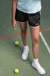 NACKERS Womens Black Polyster Camou Jacquard Shorts