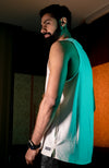 NACKERS Mens Whisper White Bamboo fabric Sleeveless Regular Tshirt