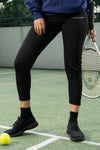 NACKERS Womens Black Polyster Georgia Spandex Knit Jeggings with Pockets Jeggings