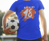 NACKERS Mens Lapis Blue 100% Super Combed Premium Cotton Half Sleeves Regular Tshirt
