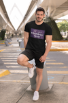 NACKERS Mens Black 100% Interlock Soft Touch Cotton Half Sleeves Regular Tshirt